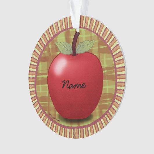 Rondo Apple Ornament (Vorderseite)