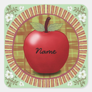 Rondo Apple Square Sticker