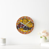 Rondo Dump Truck clock Runde Wanduhr (Zuhause)