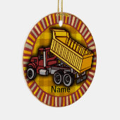 Rondo Dump Truck Keramik Ornament (Rechts)