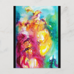 RONDO in der LAGUNE/im venezianischen Einladungspostkarte