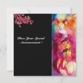 RONDO IN LAGOON, 16 . Geburtstag Masquerade Party Einladung (Rückseite)