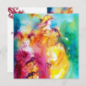 RONDO IN LAGOON, 16 . Geburtstag Masquerade Party Einladung (Vorne/Hinten)