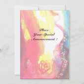 RONDO IN LAGOON, 16 . Geburtstag Masquerade Party Einladung (Rückseite)