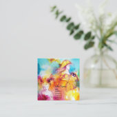 RONDO IN LAGOON Darstellend Arts ,Kostümbildner Quadratische Visitenkarte (Stehend Vorderseite)