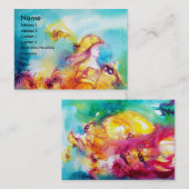 RONDO IN LAGOON Darstellend Arts ,Kostümbildner Visitenkarte (Vorne/Hinten)