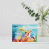 RONDO IN LAGOON Darstellend Arts ,Kostümbildner Visitenkarte (Stehend Vorderseite)