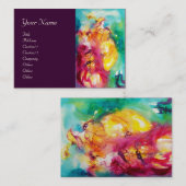 RONDO IN LAGOON Darstellend Arts ,Kostümbildner Visitenkarte (Vorne/Hinten)