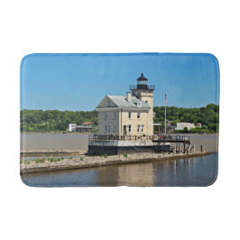 Rondout Creek Lighthouse, New York Bath Mat Badematte