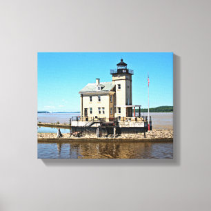 Rondout Creek Lighthouse, New York Leinwanddruck