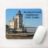 Rondout Creek Lighthouse, New York Mousepad (Mit Mouse)