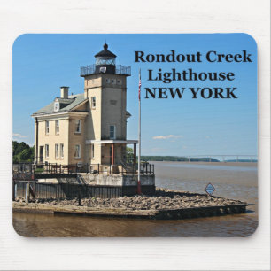 Rondout Creek Lighthouse, New York Mousepad