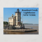 Rondout Creek Lighthouse, New York Postcard Postkarte (Vorderseite)