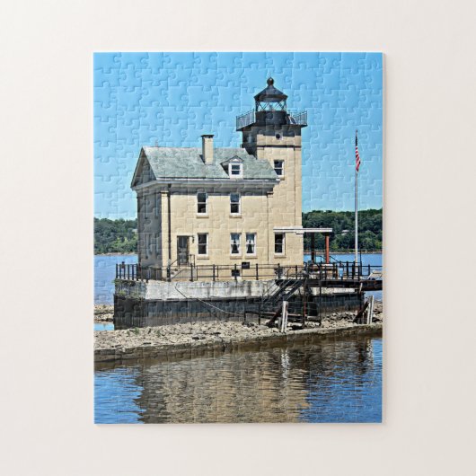 Rondout Creek Lighthouse, New York Puzzle (Vertikal)
