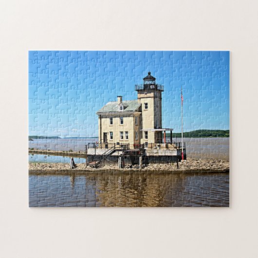 Rondout Creek Lighthouse, New York Puzzle (Horizontal)