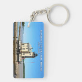 Rondout Creek Lighthouse, New York Schlüsselanhänger (Rückseite)