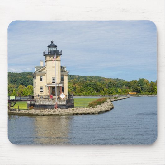 Rondout Lighthouse in NY Mousepad (Vorne)