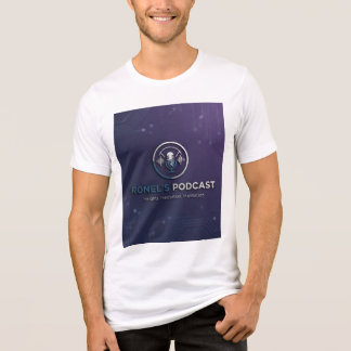 Ronel's Podcast offizielles Logo Grafik T-Shirt Tri-Blend Shirt