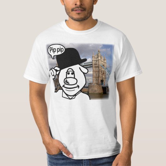 Rong Hund in London T-Shirt (Vorderseite)