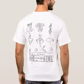 rongo inda jongo T-Shirt (Rückseite)