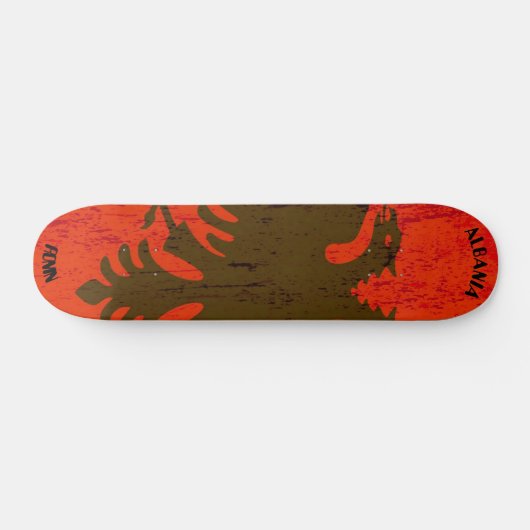 RONIN Albanien Apex Pro Flag Skateboard Deck (Horizontal)