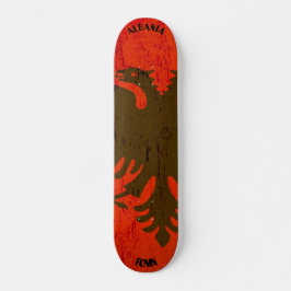 RONIN Albanien Apex Pro Flag Skateboard Deck