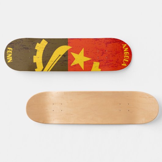 RONIN Angola Apex Pro Flag Skateboard Deck (Horizontal)