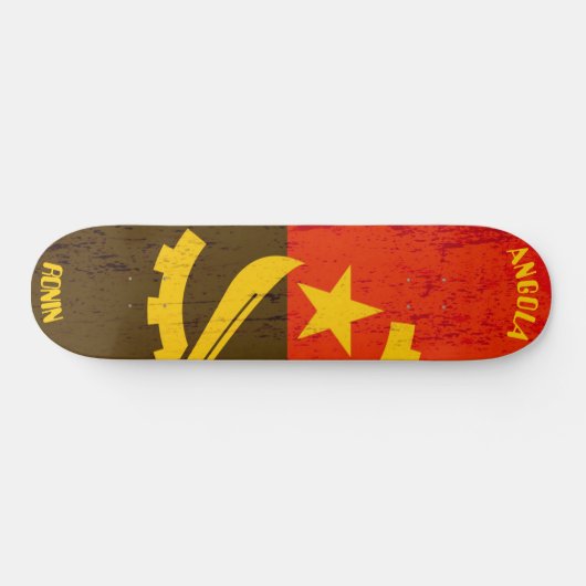 RONIN Angola Apex Pro Flag Skateboard Deck (Horizontal)