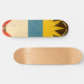 RONIN Antigua - Barbuda Apex Pro Flag Skateboard (Horizontal)