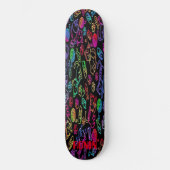 RONIN APEX NEON CATS BOLD Skateboard Deck (Vorderseite)