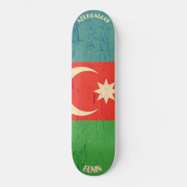 RONIN Aserbaidschan Apex Pro Flag Skateboard Deck