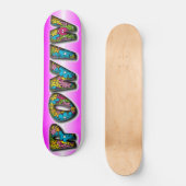 RONIN BRAND GIRL POWER Skateboard Deck (Vorderseite)