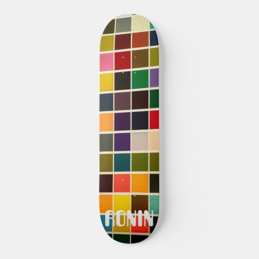 RONIN BRAND Retro Chaos Board Skateboard Deck (Vorderseite)