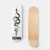 RONIN BRAND Snake Plan Whiteout Reverse SKATEBOARD (Vorderseite)