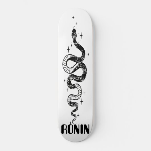 RONIN BRAND Snake Plan Whiteout Reverse SKATEBOARD (Vorderseite)