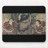 ronin bushido Schwert kämpfen japanische Samurai Mousepad (Vorne)