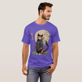 Ronin Cat Freund T-Shirt (Vorne ganz)