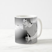 Ronin gegen Zombie Kaffeetasse (VorderseiteRechts)