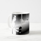 Ronin gegen Zombie Kaffeetasse (Vorderseite Links)