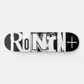RONIN Legacy Ransom Letters Street Deck Skateboard (Horizontal)