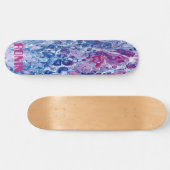 RONIN Ocean Side California Cool Skateboard Deck (Horizontal)