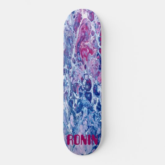 RONIN Ocean Side California Cool Skateboard Deck (Vorderseite)