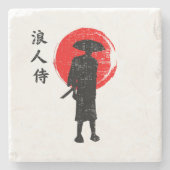 Ronin Samuari Steinuntersetzer (Vorderseite)