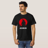 Ronin Samurai Japanischer Krieger T-Shirt (Vorne ganz)