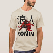 Rōnin Samurai Krieger T-Shirt (Vorderseite)
