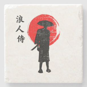 Ronin Samurai Steinuntersetzer