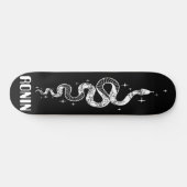 RONIN Snake Plan Whiteout Reverse Skateboard Deck (Horizontal)