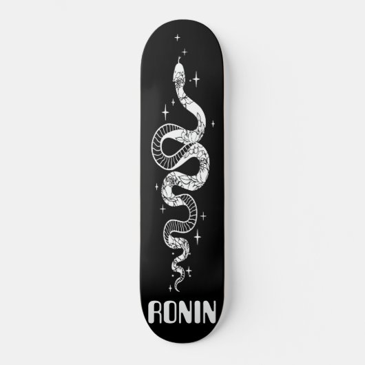 RONIN Snake Plan Whiteout Reverse Skateboard Deck (Vorderseite)