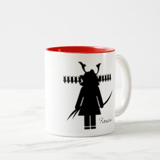 Ronin Zweifarbige Tasse (VorderseiteRechts)