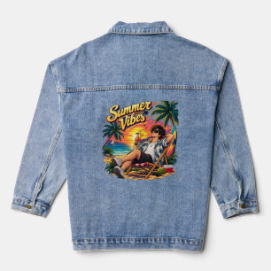 Ronins_fit Sommer Check Denim Jacke